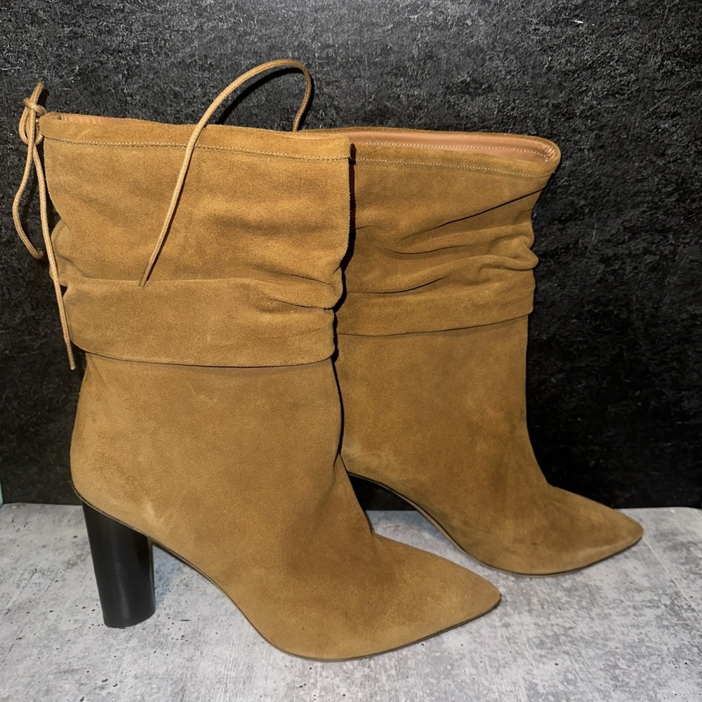 Iro Sude Booties High Heel Bioots Camo